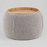 Пуф-трансформер Люкке с крышкой серый варинант исполнения - 3 | Loft Concept в Екатеринбурге