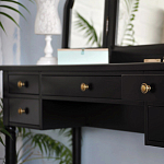 Туалетный столик Stylish Black варинант исполнения - 3 | Loft Concept в Екатеринбурге