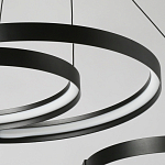 Люстра подвесная светодиодная в виде волнообразной ленты Ribbon Vortex варинант исполнения - 7 | Loft Concept в Екатеринбурге