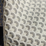 Мебельная ткань Жакард Чешуя бежевый цвет N 1050 варинант исполнения - 1 | Loft Concept в Екатеринбурге