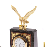 Настольный письменный набор из лемезита и змеевика с декором в виде Орла в подарочной упаковке Successful Leader варинант исполнения - 3 | Loft Concept в Екатеринбурге