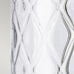 Настольная лампа с цилиндрическим абажуром и прозрачным стеклянным основанием Quintiesse варинант исполнения - 12 | Loft Concept в Екатеринбурге