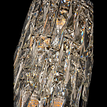 Бра с каскадом из прозрачного хрусталя и корпусом из металла цвета хром Constant Sparks варинант исполнения - 4 | Loft Concept в Екатеринбурге