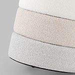 Пуф Three Colors в ткани букле из трех цветов  варинант исполнения - 5 | Loft Concept в Екатеринбурге