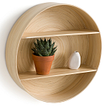 Полка настенная из бамбука Zenara варинант исполнения - 2 | Loft Concept в Екатеринбурге