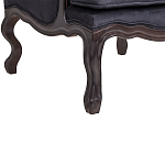 Кресло George Grand Armchair black velour варинант исполнения - 5 | Loft Concept в Екатеринбурге
