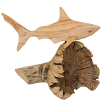 Статуэтка из дерева акула Animals of the World варинант исполнения - 2 | Loft Concept в Екатеринбурге