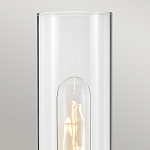 Бра для ванных комнат с прозрачным стеклянным плафоном в форме цилиндра Hinkley варинант исполнения - 16 | Loft Concept в Екатеринбурге