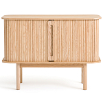 Длинный низкий буфет с 2-мя раздвижными дверцами Toinette Light Cupboard варинант исполнения - 8 | Loft Concept в Екатеринбурге