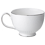 Чайная пара белого цвета из фарфора 280 мл Garden Whisper Porcelain Set  варинант исполнения - 1 | Loft Concept в Екатеринбурге