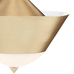 Подвесной светильник светодиодный конусообразный Сone Shaped Gold Pendant варинант исполнения - 1 | Loft Concept в Екатеринбурге