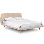 Кровать с мягким изголовьем Palmer Bed варинант исполнения - 7 | Loft Concept в Екатеринбурге