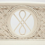 Комод из натурального ротанга Weavella белый варинант исполнения - 2 | Loft Concept в Екатеринбурге