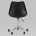 Офисный стул на металлическом основании EGGERY Black варинант исполнения - 4 | Loft Concept в Екатеринбурге