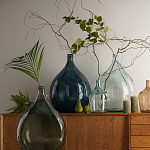 Ваза-бутыль из стекла TRANSPARENT FORMS 56 варинант исполнения - 13 | Loft Concept в Екатеринбурге