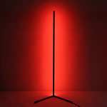 Торшер черного цвета на угловом основании Arteriors варинант исполнения - 4 | Loft Concept в Екатеринбурге