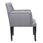 Кресло Addison Chic Armchair grey flax варинант исполнения - 2 | Loft Concept в Екатеринбурге