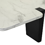 Стол журнальный низкий с фигурной столешницей Threshold варинант исполнения - 4 | Loft Concept в Екатеринбурге