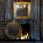 Зеркало квадратное в фактурной раме Pattern варинант исполнения - 3 | Loft Concept в Екатеринбурге