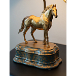 Настольная лампа из фарфора Лошадь Frodi варинант исполнения - 3 | Loft Concept в Екатеринбурге