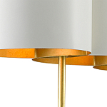 Люстра прямоугольная с белыми цилиндрическими абажурами White Ribbon варинант исполнения - 4 | Loft Concept в Екатеринбурге