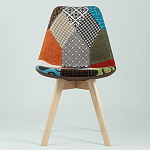 Стул с обивкой в стиле пэчворк Arvika варинант исполнения - 3 | Loft Concept в Екатеринбурге