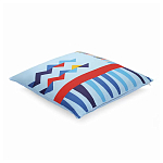 Подушка декоративная из хлопка по мотивам нанайских орнаментов Ural and Siberian Patterns варинант исполнения - 1 | Loft Concept в Екатеринбурге