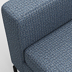 Мебельная ткань Шенилл голубой цвет 142 см T4-49 варинант исполнения - 7 | Loft Concept в Екатеринбурге