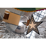 Дизайнерский ковер в виде звезды Poltronova Tappeto Stellina  Navy Blue Grey Rug варинант исполнения - 3 | Loft Concept в Екатеринбурге