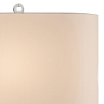 Настольная лампа разноцветная с овальным тканевым абажуром Abstraction варинант исполнения - 2 | Loft Concept в Екатеринбурге