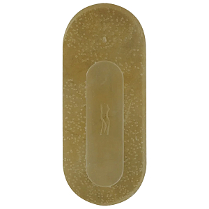 Подставка под благовония из эпоксидной смолы шампань Epoxy Resin Flowers Incense Oval Stand Champagne