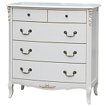 Высокий деревянный комод в стиле прованс Montmartre Provence Chest of Drawers варинант исполнения - 2 | Loft Concept в Екатеринбурге