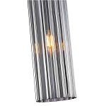 Подвесной светильник с рифленым стеклянным плафоном цилиндрической формы ARTICOLO варинант исполнения - 3 | Loft Concept в Екатеринбурге