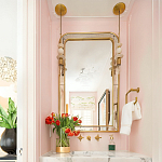 Зеркало в золотой раме Arched Mirror варинант исполнения - 1 | Loft Concept в Екатеринбурге