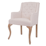 Кресло Mason Classical Armchair beige flax варинант исполнения - 3 | Loft Concept в Екатеринбурге