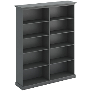 Двойной стеллаж серый Percent Rack Grey