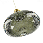 Подвесной светильник с прозрачным стеклянным плафоном округлой формы Effervia  варинант исполнения - 15 | Loft Concept в Екатеринбурге