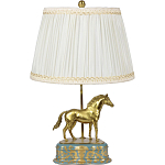 Настольная лампа из фарфора Лошадь Frodi варинант исполнения - 1 | Loft Concept в Екатеринбурге