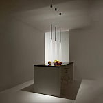 Подвсеной светильник светодиодный металлический цилиндрической формы Высота 30см Trumpet tube варинант исполнения - 5 | Loft Concept в Екатеринбурге