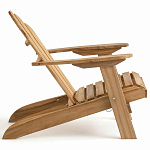 Уличное кресло из массива акации Adirondack Wooden Chair Natural варинант исполнения - 4 | Loft Concept в Екатеринбурге