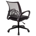 Офисное кресло с основанием из черного пластика Desk chairs Grey варинант исполнения - 2 | Loft Concept в Екатеринбурге