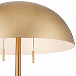 Торшер с куполообразным абажуром на каменном основании Riverside Floor Lamp варинант исполнения - 1 | Loft Concept в Екатеринбурге