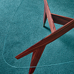 Дизайнерский кофейный стол со стеклянной столешницей Gio Ponti D.552.2 Coffee Table варинант исполнения - 5 | Loft Concept в Екатеринбурге