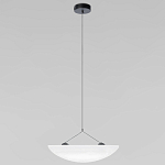 Подвесной светильник с белым тканевым плафоном в форме облака Crystal Cloud Junction варинант исполнения - 4 | Loft Concept в Екатеринбурге