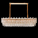 Люстра овальная с хрустальными подвесками Gorgeous Crystal Light варинант исполнения - 1 | Loft Concept в Екатеринбурге