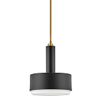 Подвесной светильник цилиндрический с белым плафоном Hinkley варинант исполнения - 1 | Loft Concept в Екатеринбурге