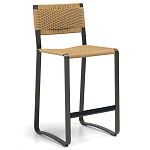 Дизайнерский стул с каркасом из металла с плетеными сиденьем и спинкой GREEN POINT Chair варинант исполнения - 13 | Loft Concept в Екатеринбурге