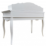 Стол-бюро белого цвета из массива бука с 4-мя ящиками White Provence варинант исполнения - 4 | Loft Concept в Екатеринбурге