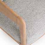 Кресло с каркасом из массива ясеня Deniaud Ash Grey Armchair варинант исполнения - 5 | Loft Concept в Екатеринбурге