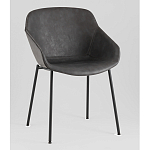 Стул Ashby экокожа серый варинант исполнения - 1 | Loft Concept в Екатеринбурге